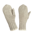 Brushed Rag Wool Liner Mitt